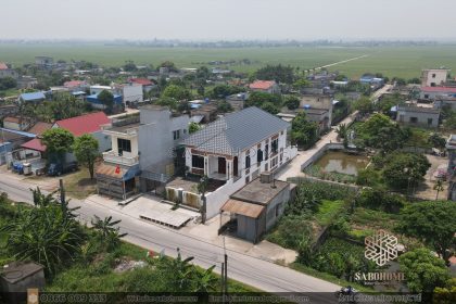 [CẬP NHẬP HÌNH ẢNH THI CÔNG HOÀN THIỆN NHÀ Ở HIỆN ĐẠI MÁI NHẬT Ở THÁI BÌNH - BT21341]